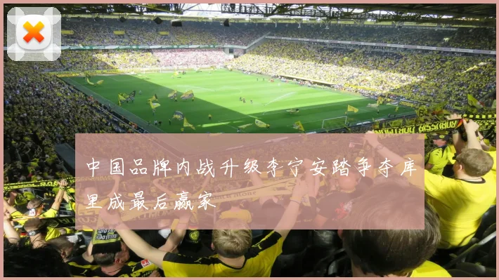 中国品牌内战升级李宁安踏争夺库里成最后赢家